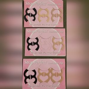 New Strap Perfect Concealer Clips- 3 sets of 3